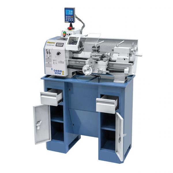 Bernardo Leitspindeldrehmaschine Profi 450 S Vario / 230V inkl. 2-Achs-Digitalanzeige DT 40